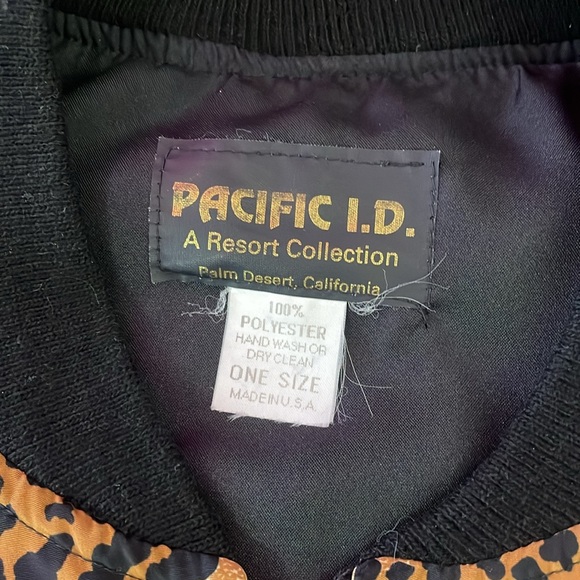 Pacific ID cheetah print bomber jacket 🐆🖤🤎 - Picture 3 of 6